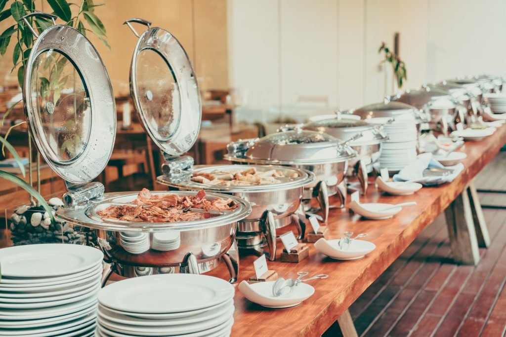 Catering buffet in hotel